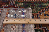 Khorjin Persian Gabbeh Hand Knotted Wool Rug - 6' 7" X 9' 6" - Golden Nile