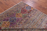 Khorjin Persian Gabbeh Hand Knotted Wool Rug - 6' 7" X 9' 6" - Golden Nile
