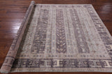 Tribal Persian Gabbeh Handmade Wool Rug - 6' 9" X 9' 11" - Golden Nile