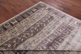 Tribal Persian Gabbeh Handmade Wool Rug - 6' 9" X 9' 11" - Golden Nile