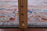 Turkmen Ersari Hand Knotted Wool Rug - 6' 10" X 9' 5" - Golden Nile