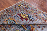 Turkmen Ersari Hand Knotted Wool Rug - 6' 10" X 9' 5" - Golden Nile