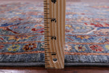 Turkmen Ersari Hand Knotted Wool Rug - 5' 8" X 7' 8" - Golden Nile