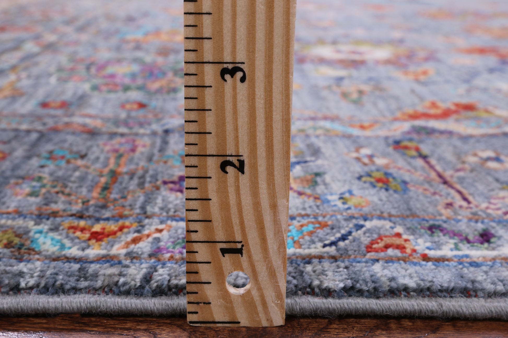 Peshawar Hand Knotted Wool Rug - 5' 0" X 6' 5" - Golden Nile