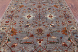 Peshawar Hand Knotted Wool Rug - 5' 2" X 6' 11" - Golden Nile