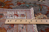 Peshawar Hand Knotted Wool Rug - 5' 2" X 6' 11" - Golden Nile