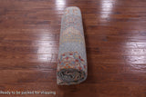 Geometric Persian Mamluk Hand Knotted Wool Rug - 8' 4" X 10' 0" - Golden Nile