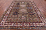 Super Kazak Hand Knotted Wool Rug - 9' 1" X 12' 1" - Golden Nile