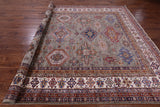 Super Kazak Handmade Wool Rug - 8' 11" X 12' 1" - Golden Nile