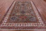 Super Kazak Handmade Wool Rug - 8' 11" X 12' 1" - Golden Nile