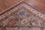 Super Kazak Handmade Wool Rug - 8' 11" X 12' 1" - Golden Nile