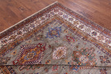 Super Kazak Handmade Wool Rug - 8' 11" X 12' 1" - Golden Nile