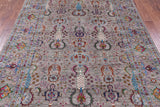Peshawar Hand Knotted Wool Rug - 6' 8" X 10' 0" - Golden Nile