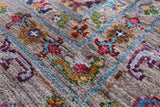 Peshawar Hand Knotted Wool Rug - 6' 8" X 10' 0" - Golden Nile