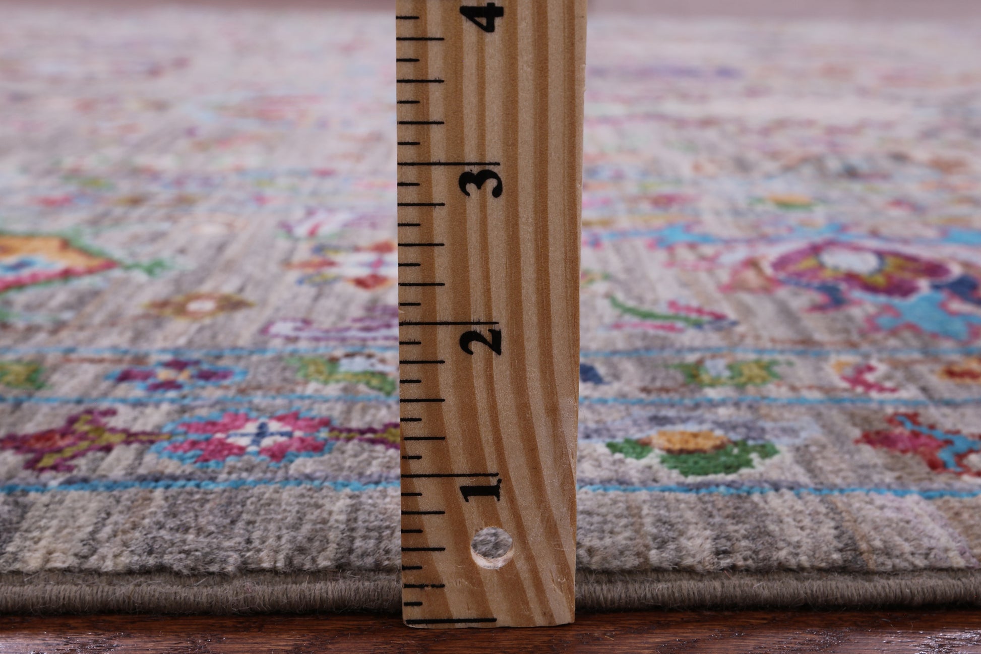 Peshawar Hand Knotted Wool Rug - 6' 8" X 10' 0" - Golden Nile