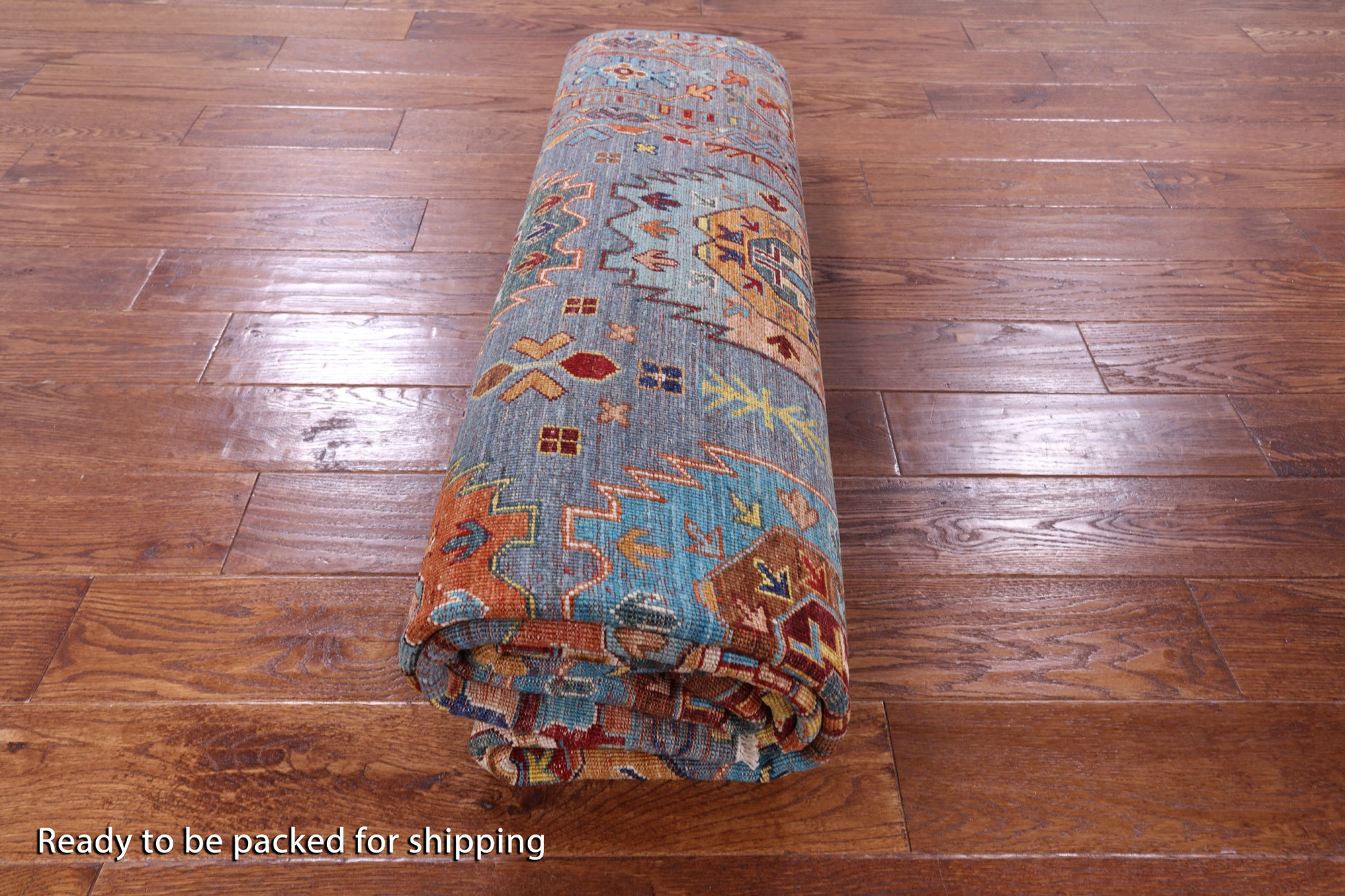 Turkmen Ersari Hand Knotted Wool Rug - 6' 8" X 10' 2" - Golden Nile