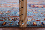 Turkmen Ersari Hand Knotted Wool Rug - 6' 8" X 10' 2" - Golden Nile