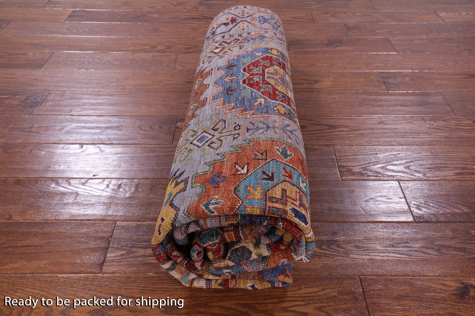 Turkmen Ersari Hand Knotted Wool Rug - 5' 10" X 8' 0" - Golden Nile