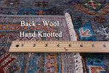 Turkmen Ersari Hand Knotted Wool Rug - 5' 6" X 7' 9" - Golden Nile