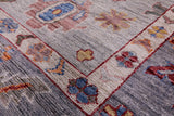 Turkish Oushak Hand Knotted Wool Rug - 8' 9" X 11' 9" - Golden Nile