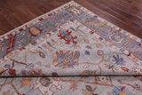 Turkish Oushak Hand Knotted Wool Rug - 8' 9" X 11' 9" - Golden Nile