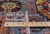 Turkmen Ersari Handmade Wool Rug - 5' 1" X 6' 6" - Golden Nile