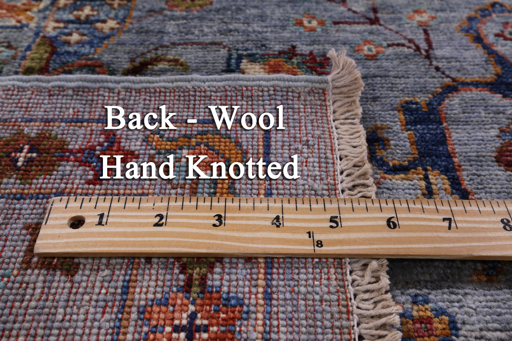 Peshawar Hand Knotted Wool Rug - 6' 5" X 10' 0" - Golden Nile