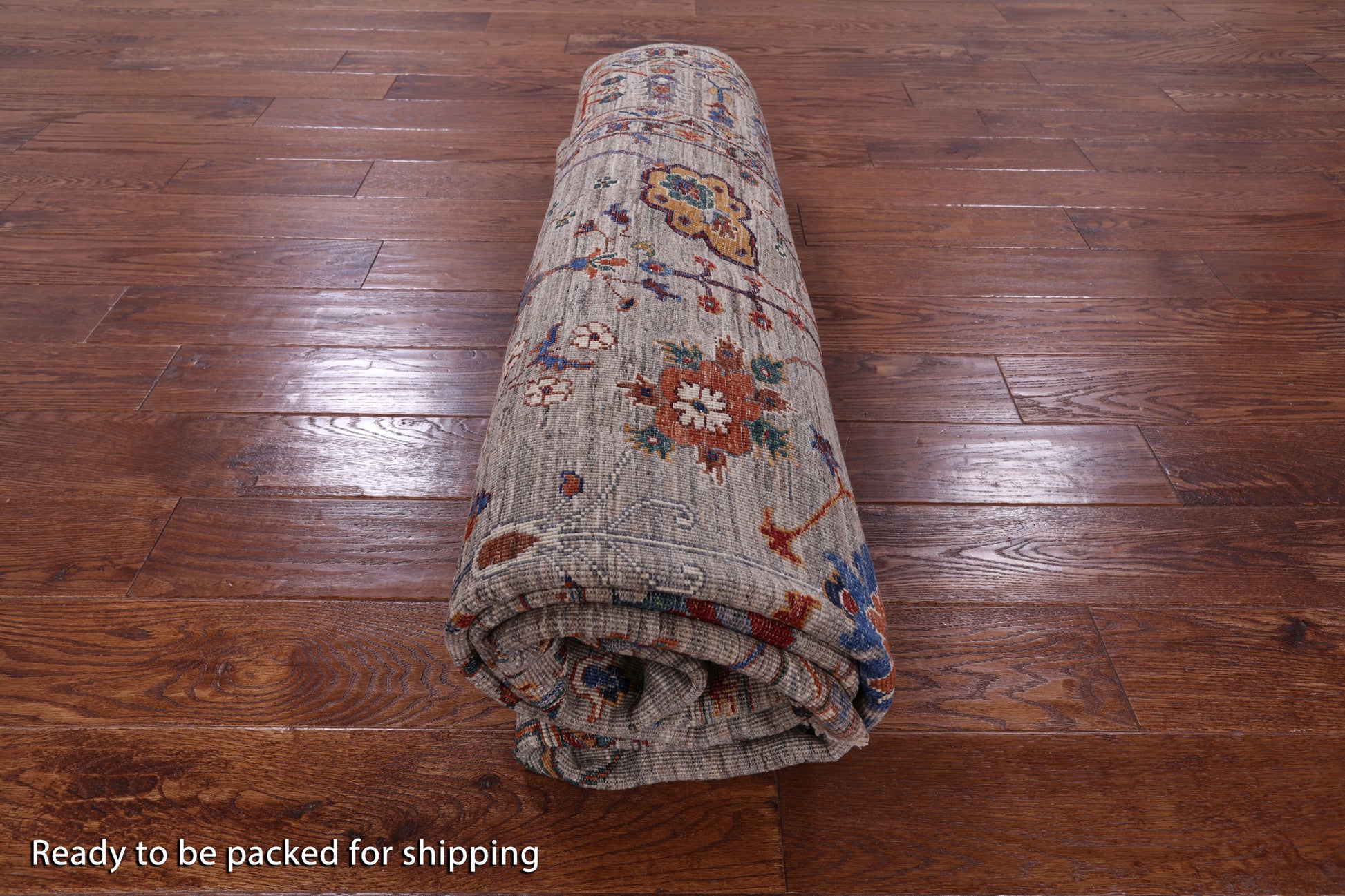 Peshawar Hand Knotted Wool Rug - 6' 9" X 9' 7" - Golden Nile