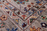 Peshawar Hand Knotted Wool Rug - 6' 9" X 9' 7" - Golden Nile