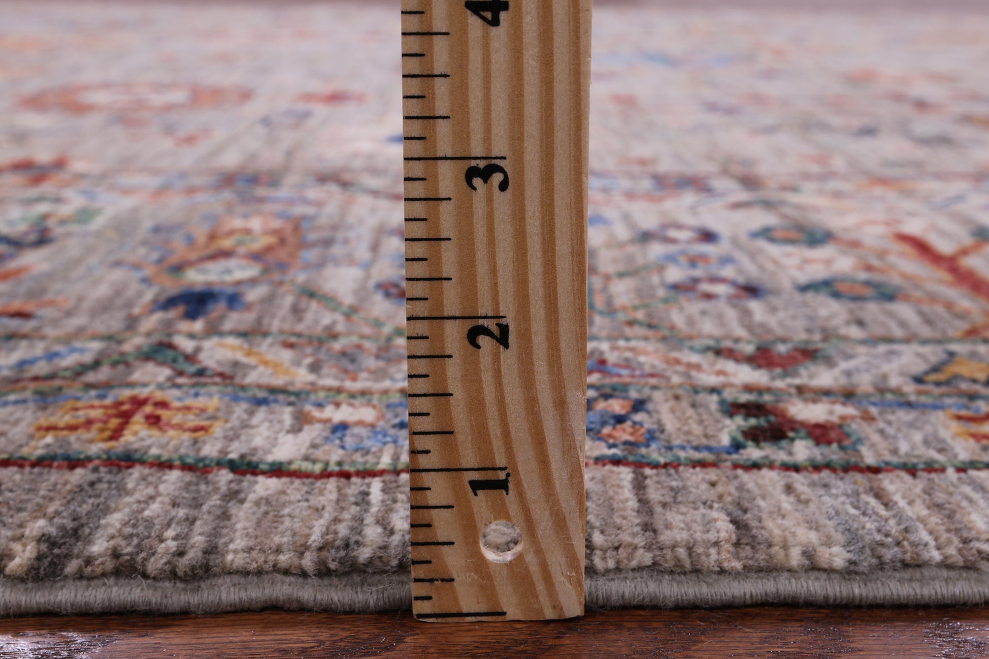 Peshawar Hand Knotted Wool Rug - 6' 9" X 9' 7" - Golden Nile