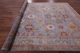Persian Fine Serapi Hand Knotted Wool Rug - 9' 1" X 11' 9" - Golden Nile