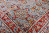 Persian Fine Serapi Hand Knotted Wool Rug - 9' 1" X 11' 9" - Golden Nile