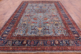 Persian Fine Serapi Hand Knotted Wool Rug - 9' 0" X 11' 8" - Golden Nile