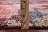 Abstract Modern Mamluk Hand Knotted Wool Rug - 8' 10" X 11' 10" - Golden Nile