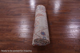 Grey Turkish Oushak Hand Knotted Wool Rug - 8' 2" X 9' 9" - Golden Nile