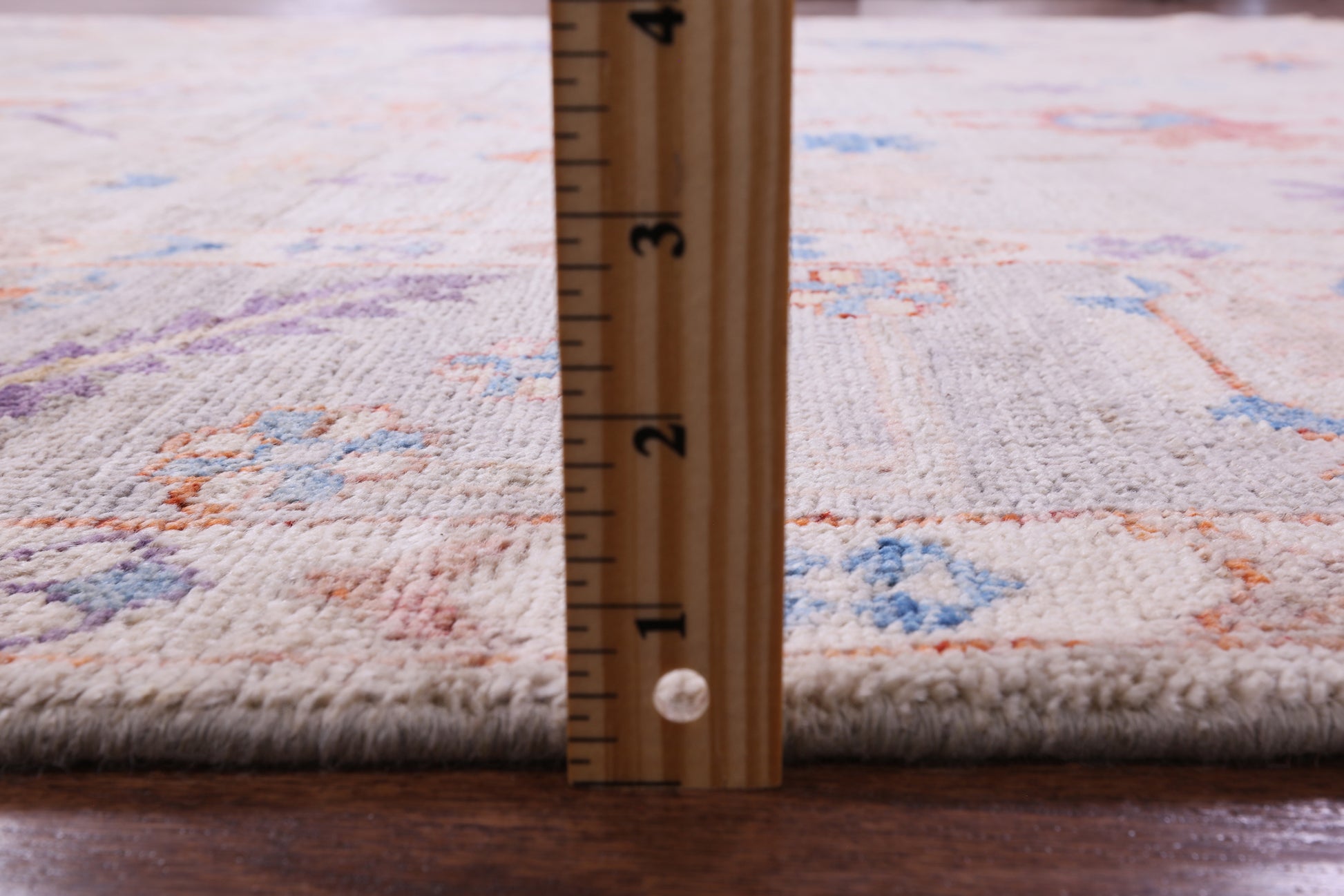 Grey Turkish Oushak Hand Knotted Wool Rug - 8' 2" X 9' 9" - Golden Nile