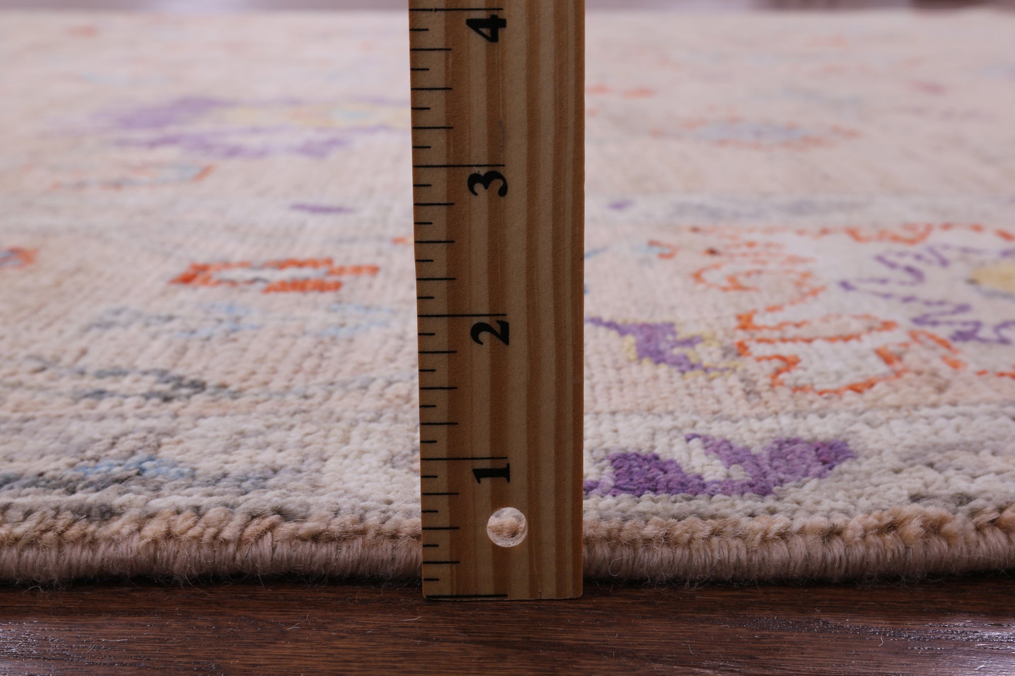 Turkish Oushak Hand Knotted Wool Rug - 8' 0" X 9' 7" - Golden Nile