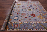Turkish Oushak Handmade Wool Rug - 8' 10" X 11' 9" - Golden Nile