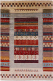 Tribal Persian Gabbeh Hand Knotted Wool Rug - 6' 6" X 9' 11" - Golden Nile