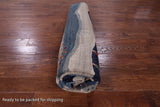 Tribal Persian Gabbeh Hand Knotted Wool Rug - 8' 0" X 9' 9" - Golden Nile