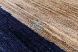 Tribal Persian Gabbeh Hand Knotted Wool Rug - 8' 0" X 9' 9" - Golden Nile