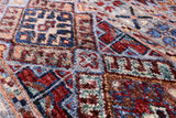 Khorjin Persian Gabbeh Handmade Wool Rug - 5' 8" X 7' 9" - Golden Nile