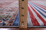 Khorjin Persian Gabbeh Handmade Wool Rug - 5' 8" X 7' 9" - Golden Nile