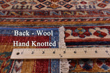 Tribal Persian Gabbeh Hand Knotted Wool Rug - 5' 7" X 7' 10" - Golden Nile