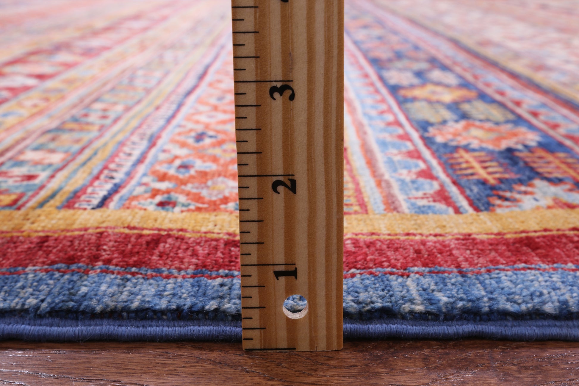 Tribal Persian Gabbeh Hand Knotted Wool Rug - 5' 7" X 7' 10" - Golden Nile