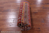 Tribal Persian Gabbeh Hand Knotted Wool Rug - 5' 7" X 7' 10" - Golden Nile