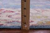 Blue Turkish Oushak Handmade Wool Rug - 9' 9" X 13' 4" - Golden Nile