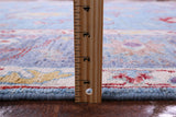 Blue Turkish Oushak Hand Knotted Wool Rug - 8' 11" X 11' 11" - Golden Nile