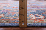 Blue Turkish Oushak Hand Knotted Wool Rug - 5' 11" X 8' 5" - Golden Nile