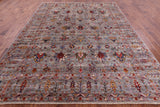 Peshawar Hand Knotted Wool Rug - 8' 11" X 11' 7" - Golden Nile